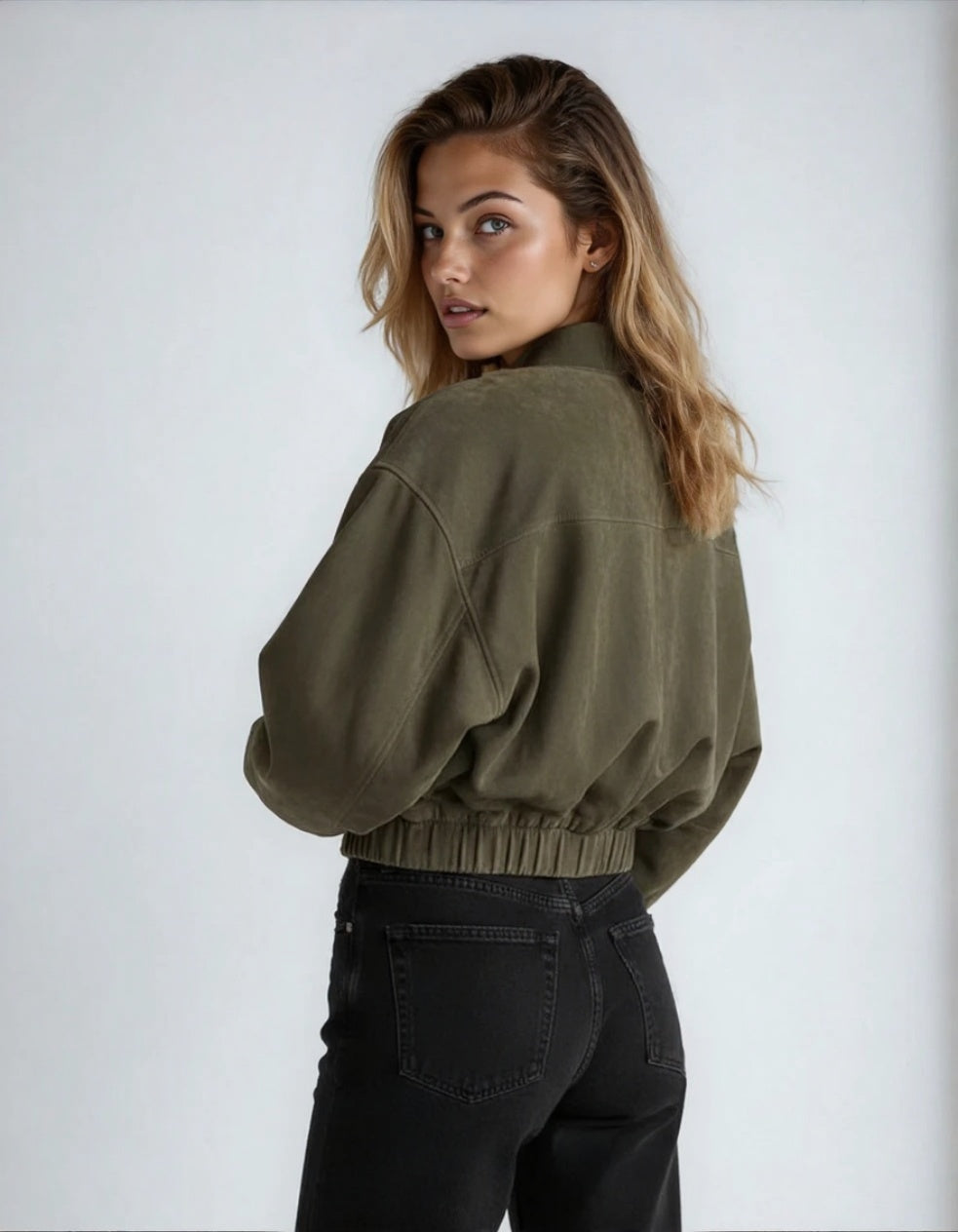 Women's Vintage Bomber Jacket - Jornélla