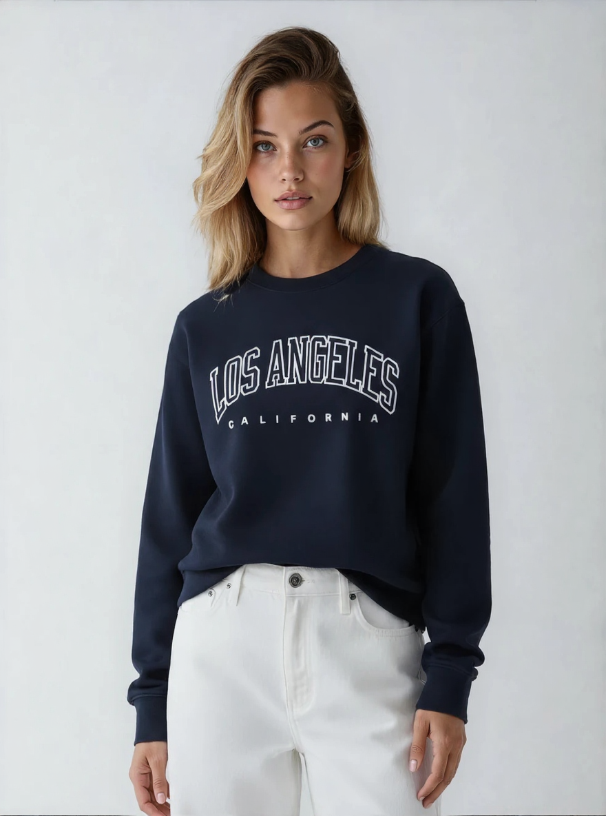 Women’s Preppy Los Angeles Sweatshirt - Jornélla