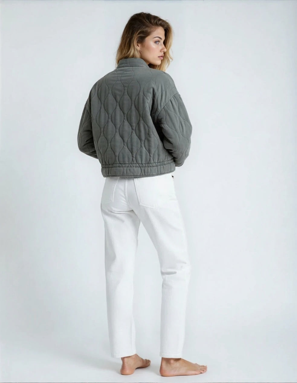 Women’s Quilted Cotton Jacket – Vintage Chic 2025 - Jornélla