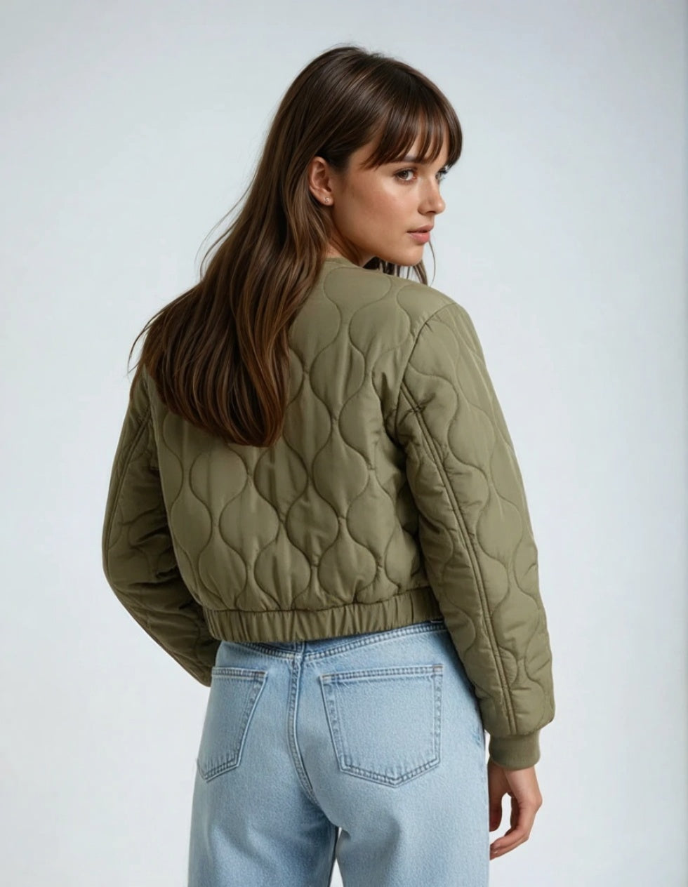 Women’s Quilted Cotton Jacket – Vintage Chic 2025 - Jornélla