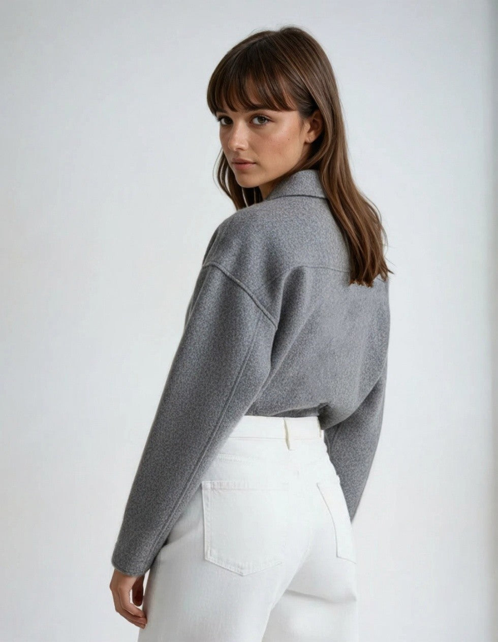 Tweed Cropped Jacket - Jornélla