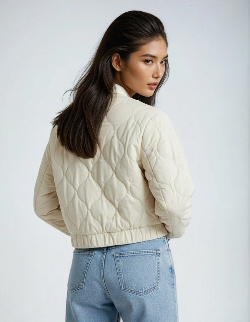 Women’s Quilted Cotton Jacket – Vintage Chic 2025 - Jornélla