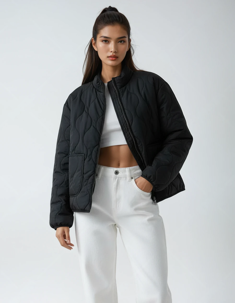 Women’s Quilted Cotton Jacket – Vintage Chic 2025 - Jornélla